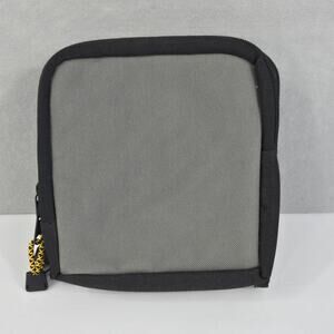 DVD/CD Soft Canvas Zippered Storage Case Soft Sleeve Holder for 24 DVD's or CD's